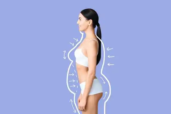 image of woman experiencing fat reduction treatment Greater London (Richmond upon Thames)