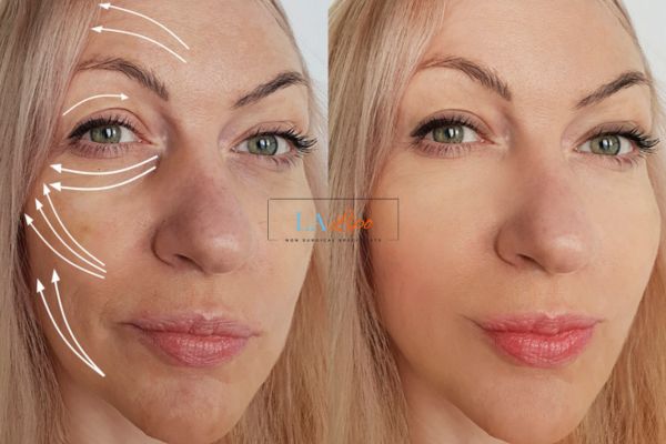 Morpheus 8 results Greater London (Richmond upon Thames) face lift.