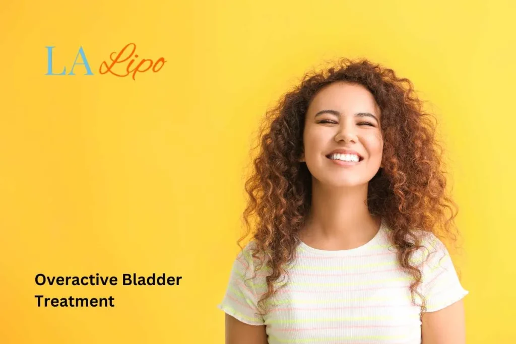 woman smiling about overactive bladder treatment Greater London (Richmond upon Thames) solutions
